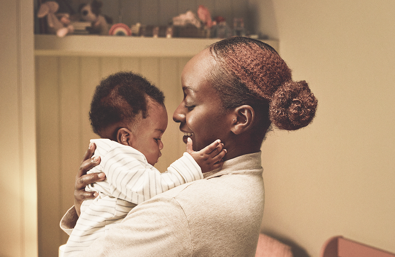 Mother and baby